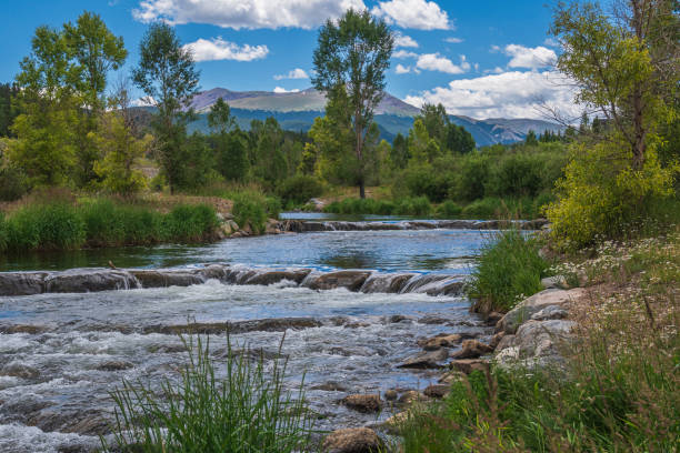 istock Blue River in Breckenridge, Colorado 1650968160