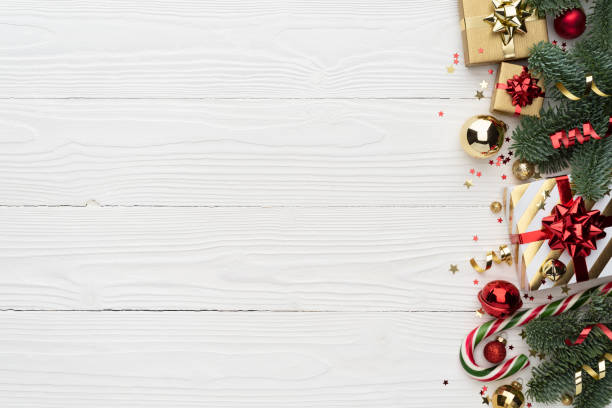istock Christmas Ornament Border on White Background 1651061485