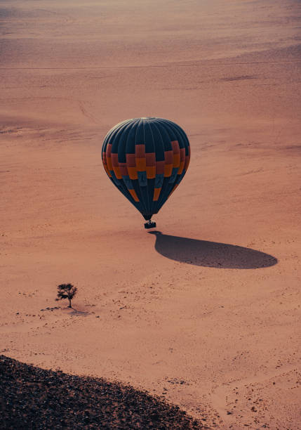 istock Hot air balloon flight in Namibia, Africa 1651120291
