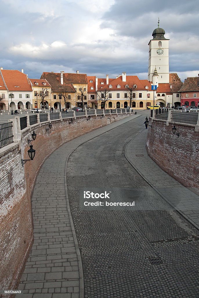 Sibiu Romênia - Foto de stock de Antigo royalty-free