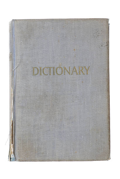 istock Old book cover isolated on white 165127950