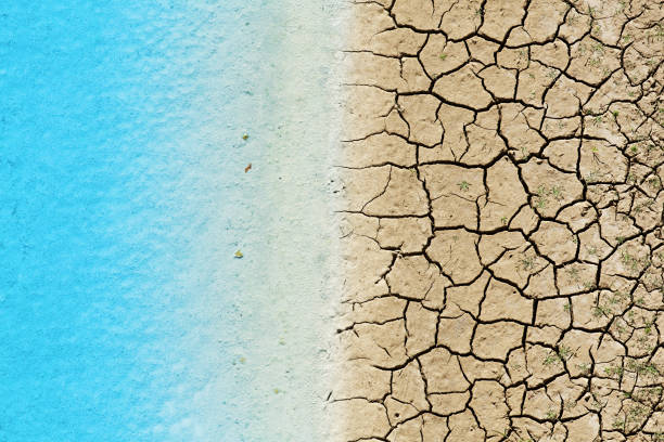 sequía - paisaje árido fotografías e imágenes de stock