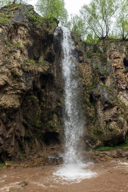 istock Vertical landscape with one of the Honey waterfall 1651310411