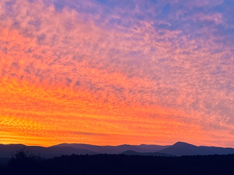 Blue Ridge Mountains Sunset