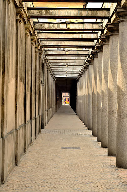 istock Copenhagen Colonnaded Sidewalk 165135910