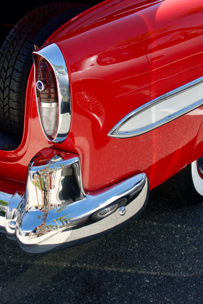 istock Vintage luxury convertible roadster low angle side view 1651364007