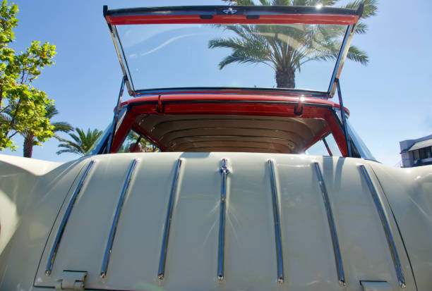 istock Old fashioned beach wagon from the 1950s 1651374110