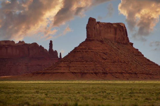 istock Red rock Mesa landscape against a dramatic desert sky 1651378276