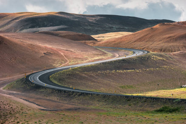 istock Iceland Winding Road Landscape Myvatn 1651379880