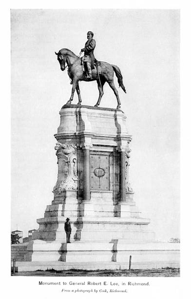 istock General Robert E. Lee Monument, Richmond, Virginia, United States, American Civil War History 19th Century 1651394810