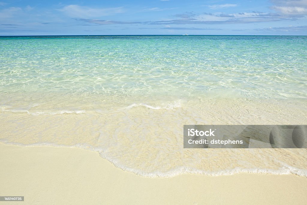 Strand am Karibischen Meer - Lizenzfrei Alles hinter sich lassen Stock-Foto