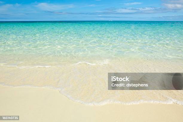 Photo libre de droit de Vagues Sur La Plage Des Caraïbes banque d'images et plus d'images libres de droit de Beauté de la nature - Beauté de la nature, Blanc, Bleu