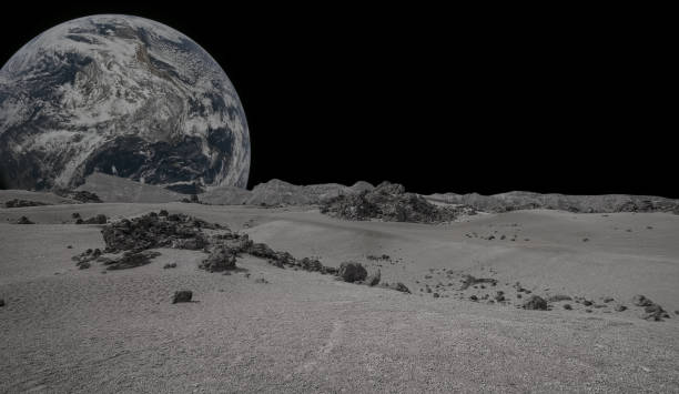 istock A Mars planet surface and a big planet background. including elements furnished by NASA 1651448636
