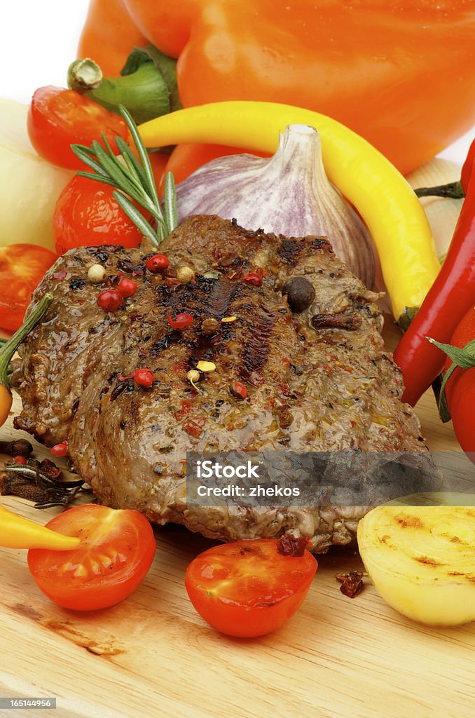 Carne Assada - Royalty-free Alecrim Foto de stock