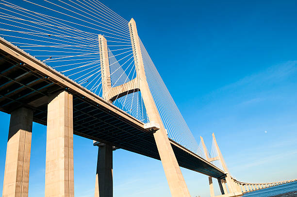 istock Vasco da Gama bridge, Lisbon, Portugal 165163075