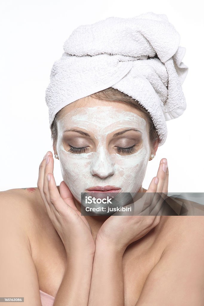 Schönheit-Maske - Lizenzfrei Alternative Behandlungsmethode Stock-Foto