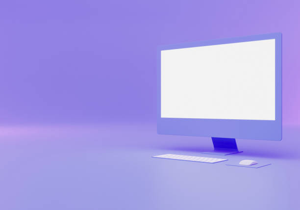 istock 3d rendering blue computer monitor mockup design 1651631214