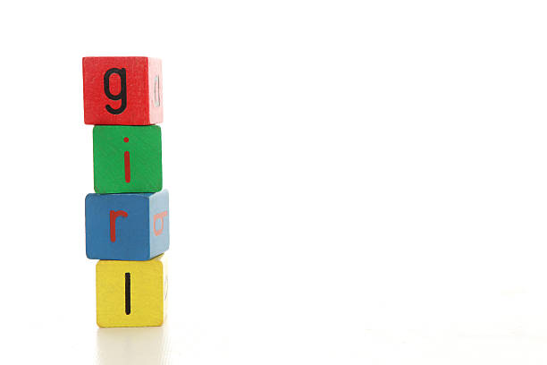 istock Girl in coloured blocks 165167525