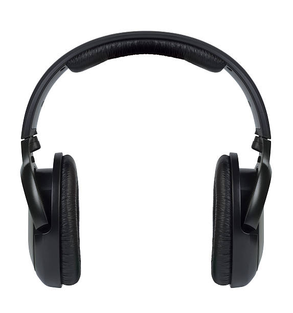 istock Wireless headphones isolated on white background. 165167681