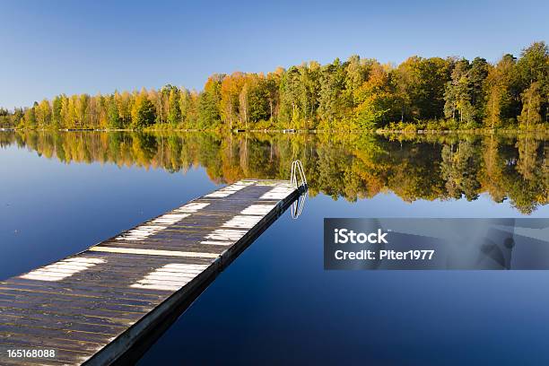 Herbst See Reflektionen Stockfoto und mehr Bilder von Blekinge - Blekinge, Brücke, Charmant