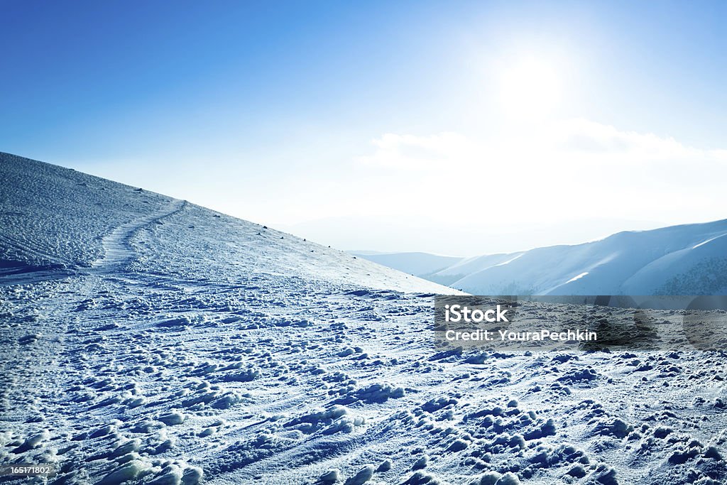 O Polar sol - Foto de stock de Alpes europeus royalty-free