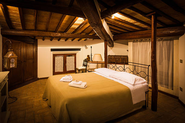istock Tuscan Vintage B&B Room 165174854
