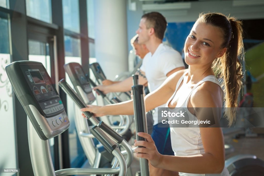 Fitness pessoas. - Royalty-free 20-29 Anos Foto de stock