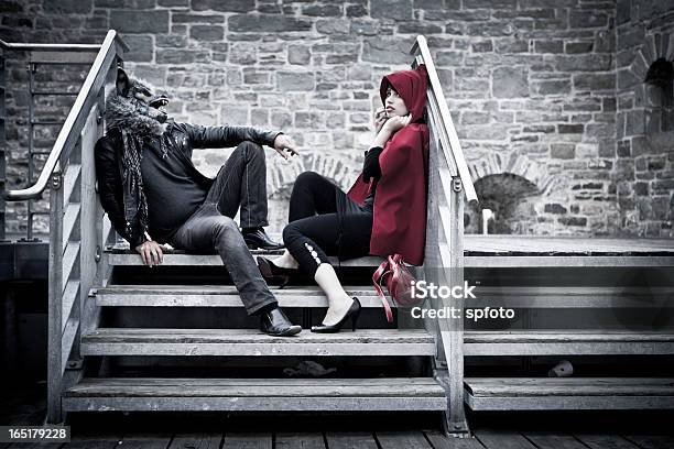 Little Red Riddinghood Stock Photo - Download Image Now - Wolf, Mask - Disguise, Little Red Riding Hood