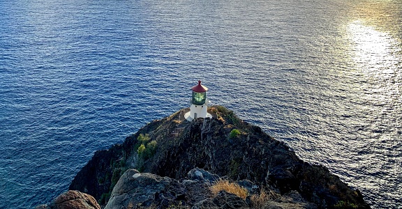 A birds eye view of the Makapu‘u Point Lighthouse