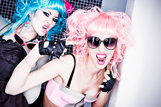 istock Japanese Manga style girls 165183728