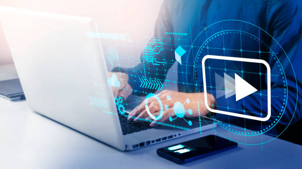 istock businessman use computer and mobile devices to work,Using apps to search, view images or send them to the cloud. 1651864159