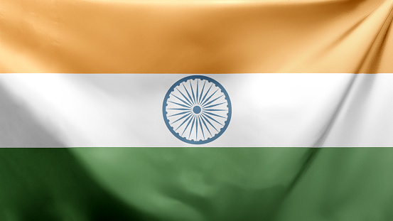 Indian flag. India Independence Day concept