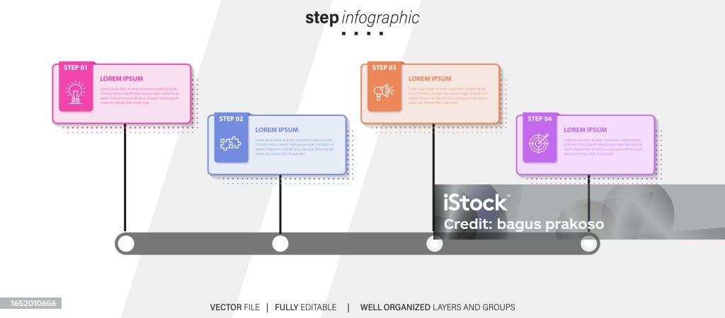 Infographic Elements Data Visualization Vector Stock Illustration ...