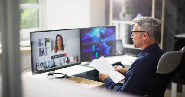 istock Online Video Conference Job Interview Meeting 1652010743