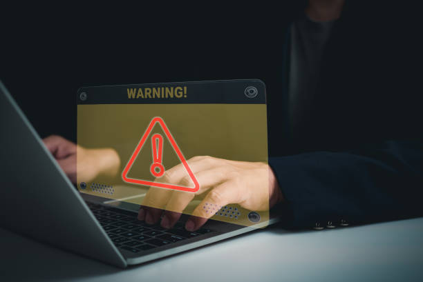 istock Hackers work on laptops in the dark. The concept of information security in the Internet network and information espionage. 1652045590