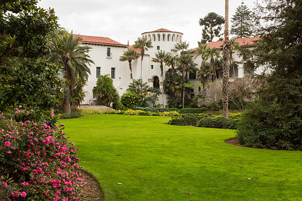 istock Exterior Santa Barbara Courthouse California 165205976