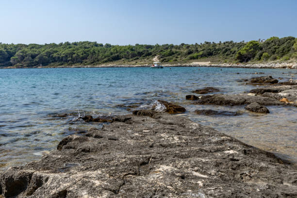 istock Wild nature stony beaches Kamenjak Peninsula Pula landscape 1652078623