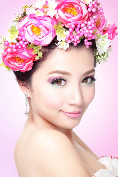 istock Beauty woman face with Professional Makeup 165212360