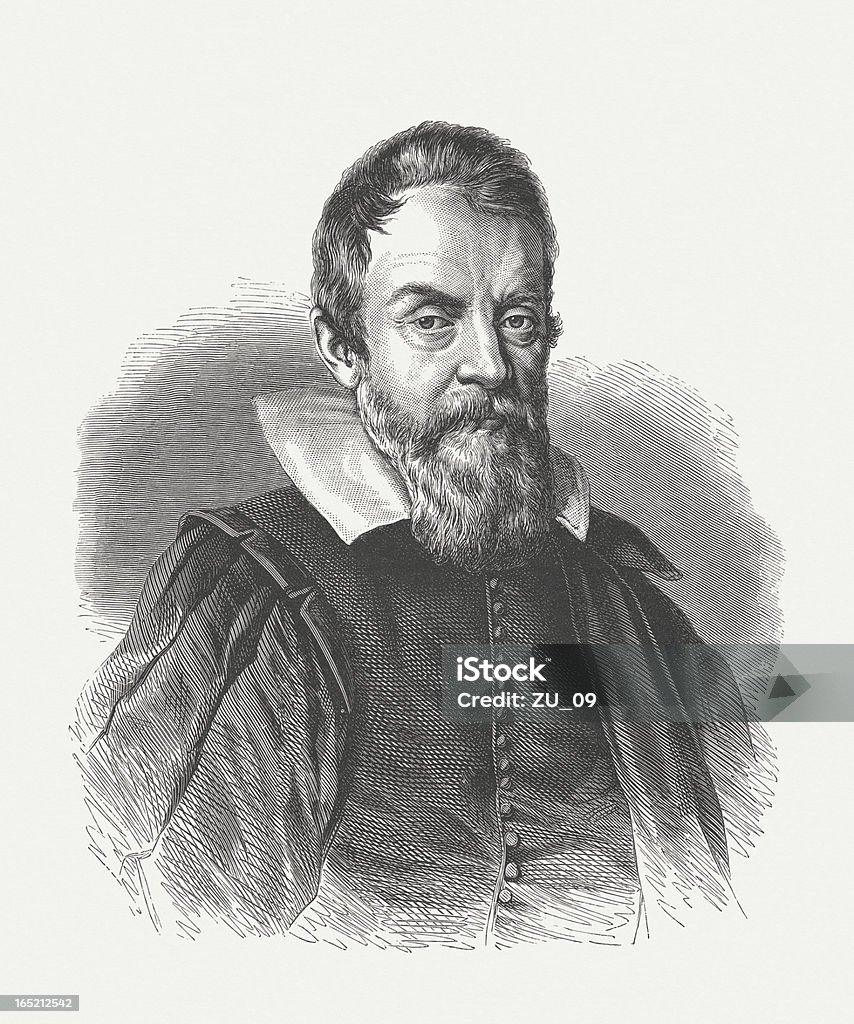 Galileo Galilei (1564-1642) - Lizenzfrei Galileo Galilei Stock-Illustration