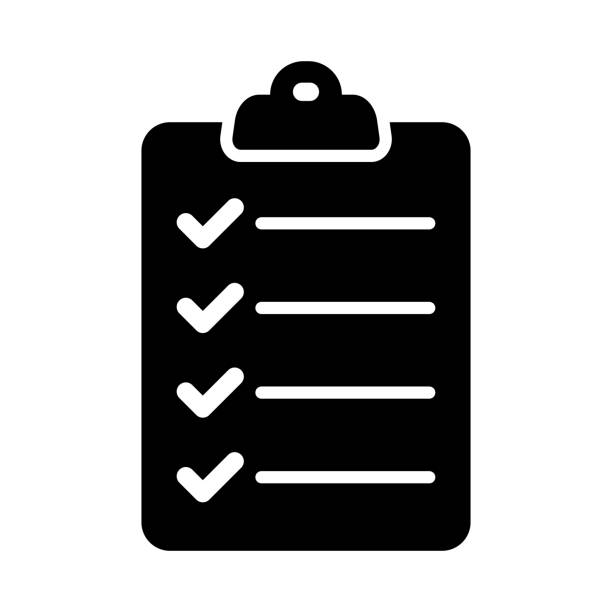Clipboard Vector Glyph Icon For Personal And Commercial Use.
