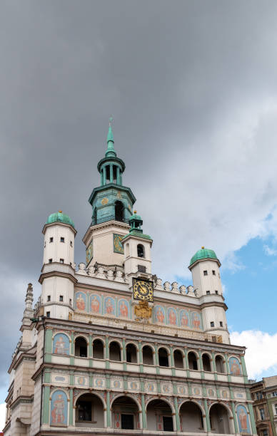 The city hall is a landmark of the Old Market Square.