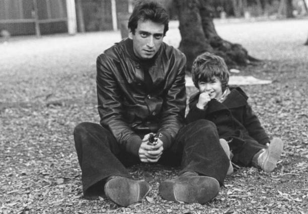 Father and son in 1980.