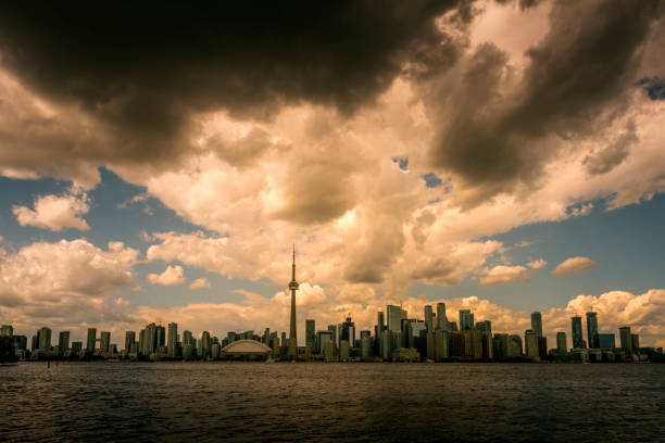 City, Capital Cities, Skyline - Wide image of famous Toronto Skyline