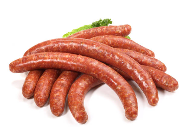 istock Raw Merguez Sausages - Isolated 1652340515