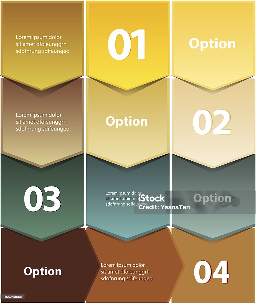 Vektor-Infografik design-Hintergrund - Lizenzfrei Ausverkauf Vektorgrafik