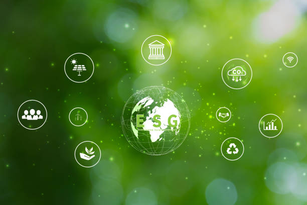 istock ESG environment concept, using renewable energy that is good for the planet The world's most sustainable environmentally friendly technology on a green blurred background 1652408337