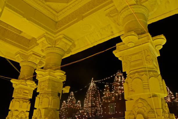 istock night view of inside baba mastnath temple , rohtak, haryana 1652433250