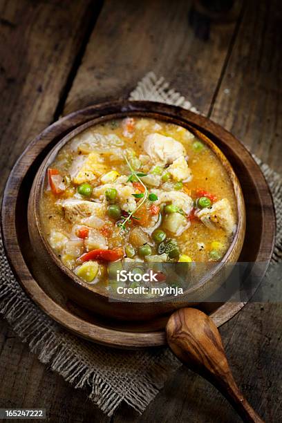 Zuppa Di Pollo - Fotografie stock e altre immagini di Alimentazione sana - Alimentazione sana, Carne, Carne di pollo