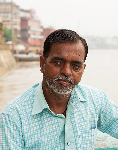 Indian man portrait stock photo