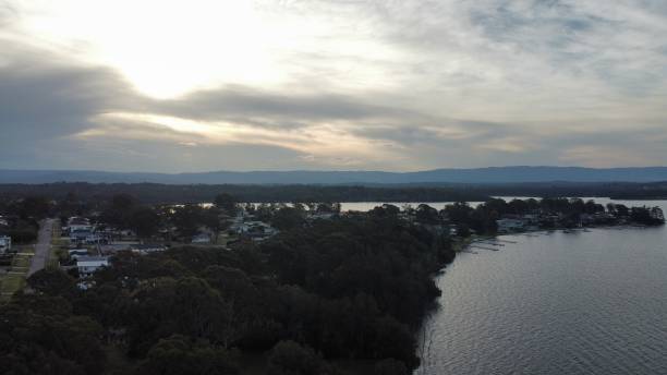 istock Bonnells bay pendleberry park drone view 1652541675